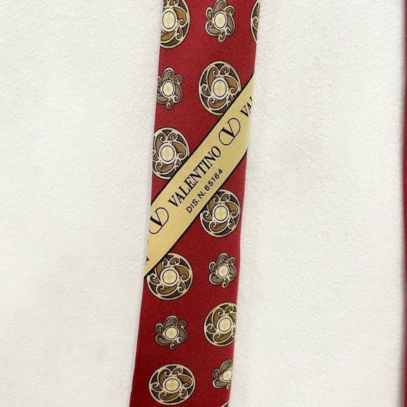 Valentino Silk Tie - Picture 3 of 7